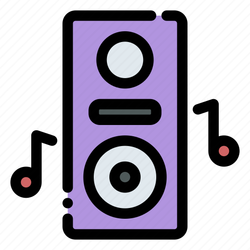 Music, audio, sound, speaker, loudspeaker icon - Download on Iconfinder
