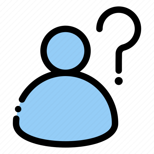 Person, question, doubt, confused, thinking icon - Download on Iconfinder