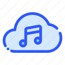 music, cloud, sound, media, server