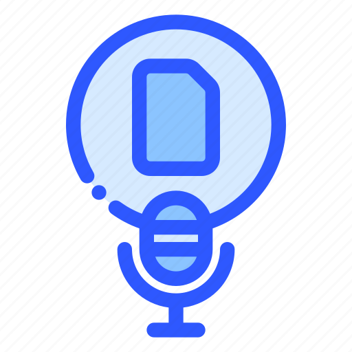 Podcast, audio, file, sound, microphone icon - Download on Iconfinder