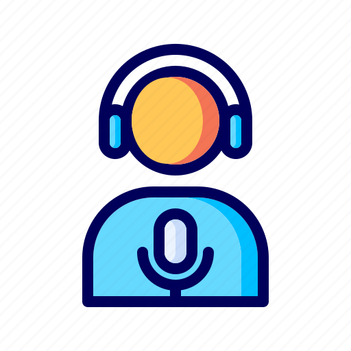 Podcast, monologue, broadcast icon - Download on Iconfinder