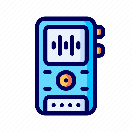 Recorder, voice, sound, record icon - Download on Iconfinder