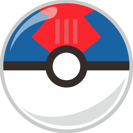 Ball, lure, pocket, pocket monster icon - Free download