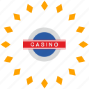 casino, gamble, game, label