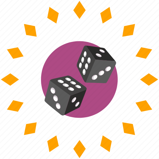 Dice, gamble, game, label, roll icon - Download on Iconfinder