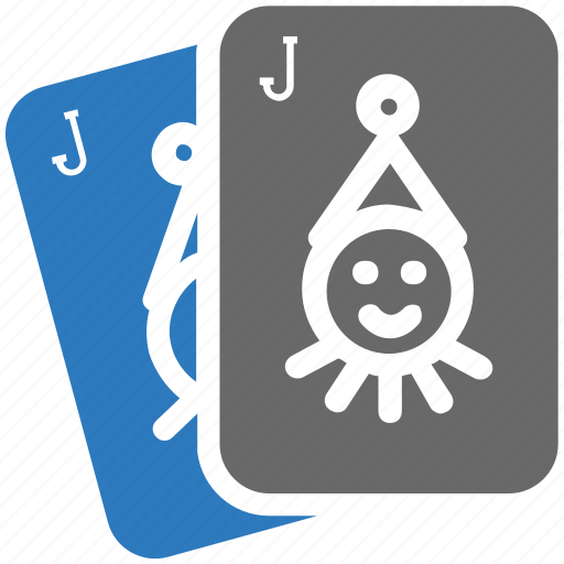 Casino, gambling, hazard, playing, poker card, two jack icon - Download on Iconfinder