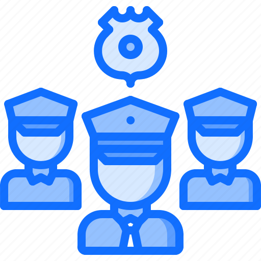 Group, justice, law, police, policeman, team icon - Download on Iconfinder
