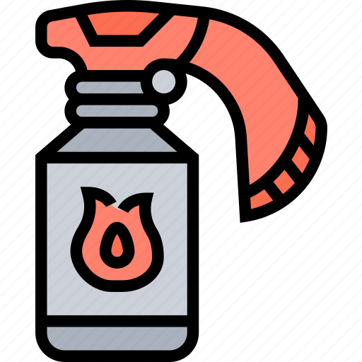 Spray, pepper, defense, protect, weapon icon - Download on Iconfinder