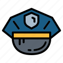 costume, hat, police 
