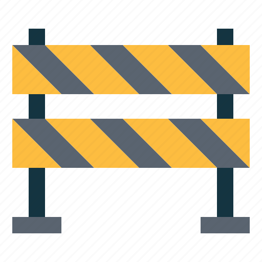 Barrier, caution, obstacle, scurity icon - Download on Iconfinder