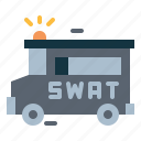 police, sign, swat, van 