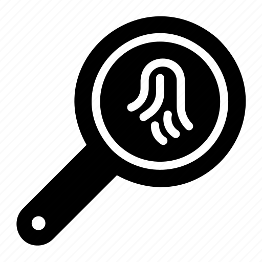 Investigation, evidence, investigate, search, fingerprint, inquiry, crime icon - Download on Iconfinder