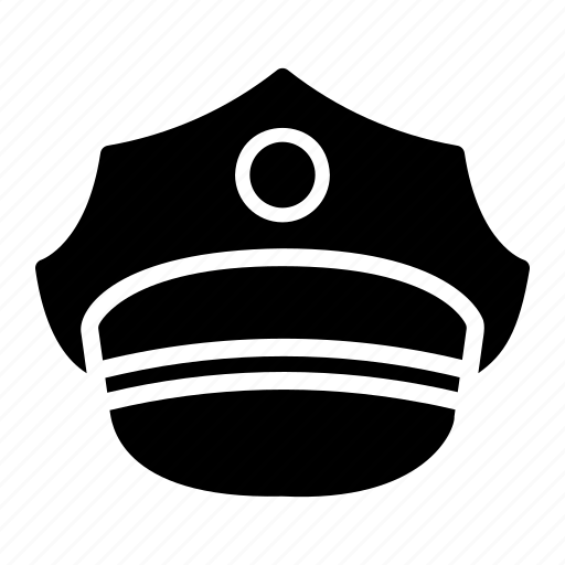 Police, hat, cap, officer, law, enforcement, uniform icon - Download on Iconfinder