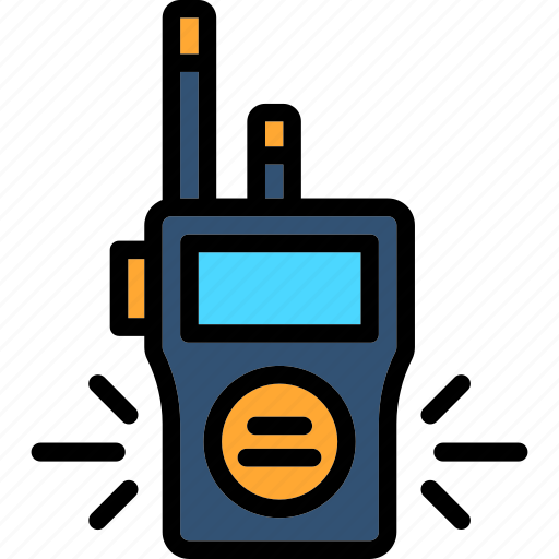 Communication, police, radio, transceiver, wireless icon - Download on Iconfinder