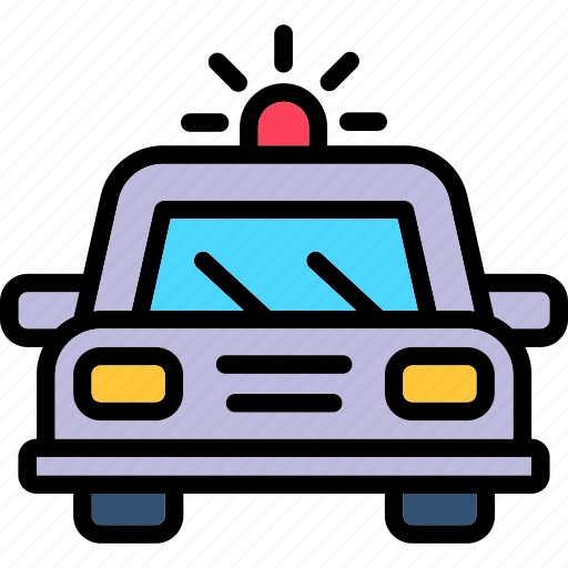 Police, car, emergency, vehical, transport icon - Download on Iconfinder