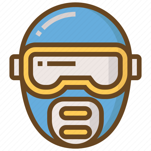 Cop, justice, law, mask, police, policeman, security icon - Download on Iconfinder