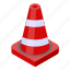 border, cartoon, cone, construction, isometric, road, warning 