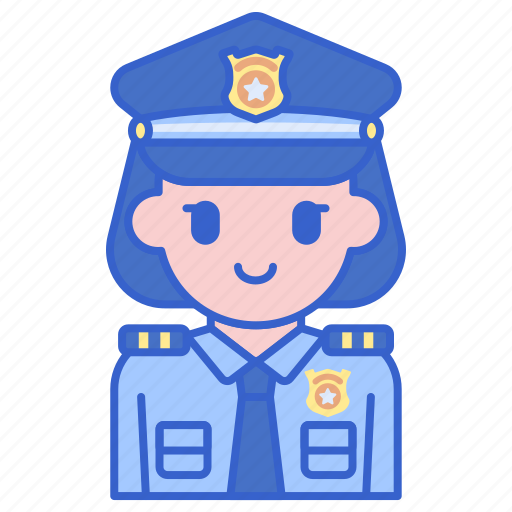 Justice, law, policewoman icon - Download on Iconfinder