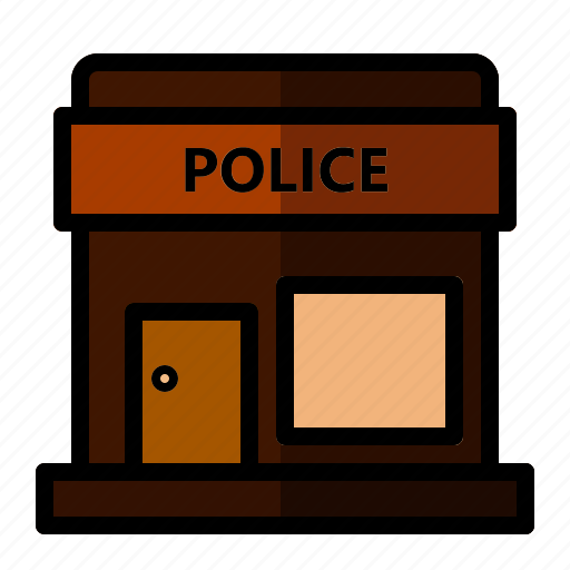 Police, police officer, building, headquarters, office icon - Download on Iconfinder