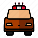 transport, police officer, car, police, vehicle