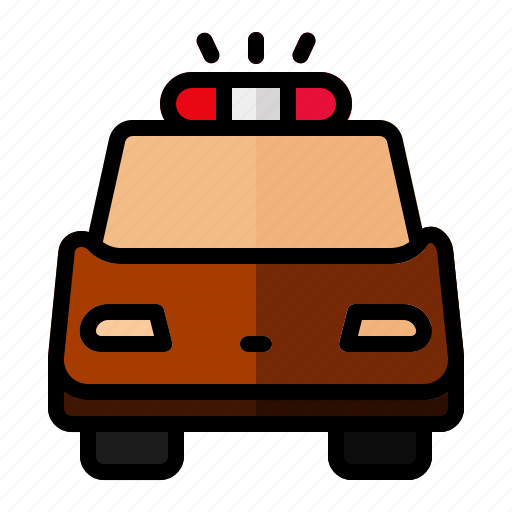 Transport, police officer, car, police, vehicle icon - Download on Iconfinder