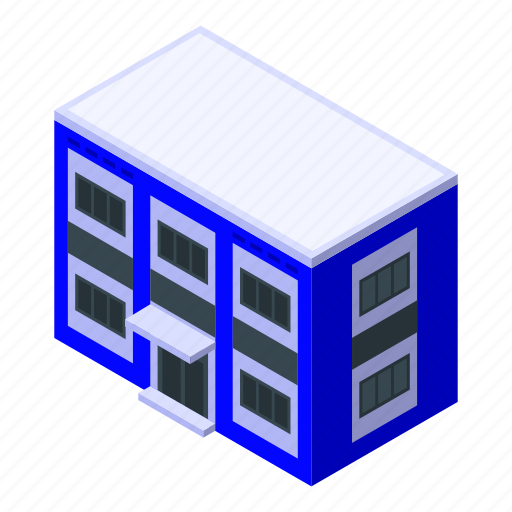 Car, cartoon, house, isometric, office, police, tree icon - Download on Iconfinder