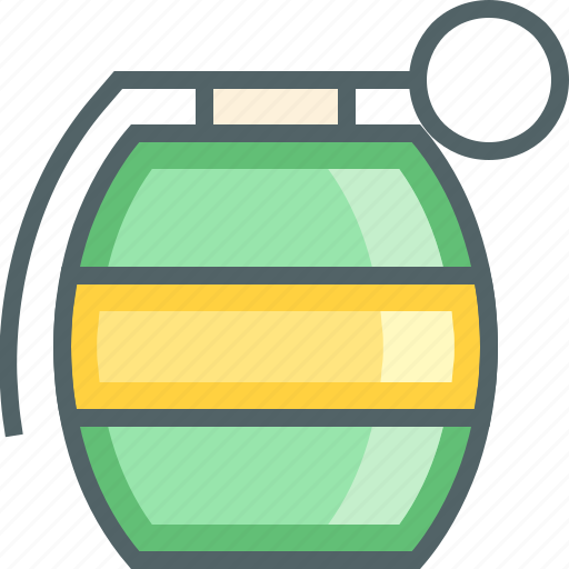 Grenade, army, bomb, danger, explosion, explosive, police icon - Download on Iconfinder