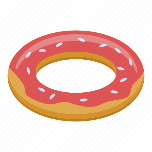 Business, cartoon, donut, food, isometric, policeman, woman icon - Download on Iconfinder
