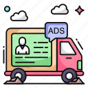 ad van, transport, vehicle, automobile, automotive