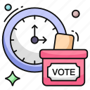 ballot box, voting box, election, referendum box, vote time