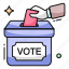 ballot box, voting box, election, referendum box, electorate 