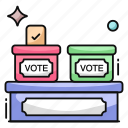 ballot box, voting box, election, referendum box, electorate