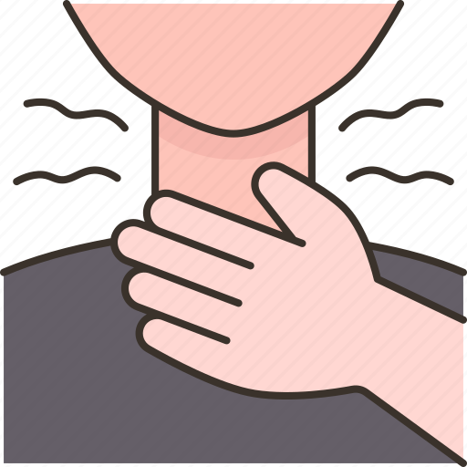 Throat, sore, allergy, symptoms, reactions icon - Download on Iconfinder