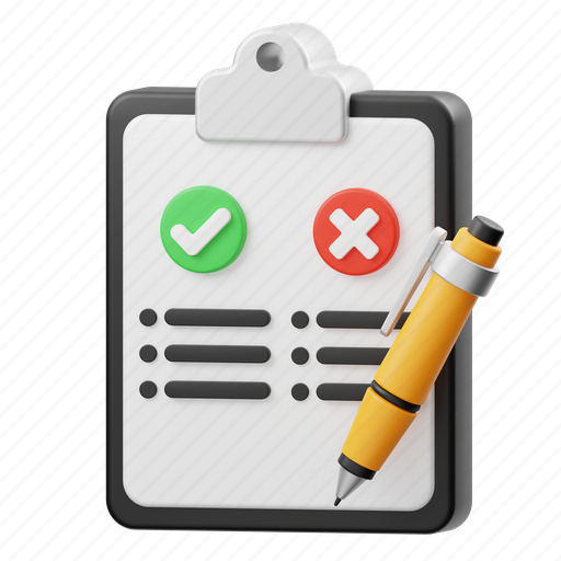 Pros, cons, voting, test, decision, document, sign icon - Download on Iconfinder