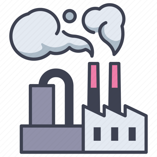 Chemical, environment, factory, industrial, industry, pollution, smoke icon - Download on Iconfinder