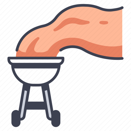 Cooking, fire, grill, heat, hot, pollution, smoke icon - Download on Iconfinder
