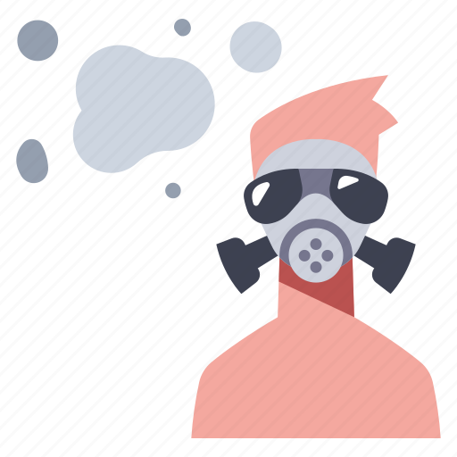 Chemical, gas, mask, military, pollution, protection, safety icon - Download on Iconfinder