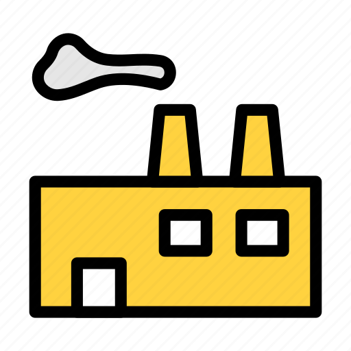Factory, smoking, industry, pollution, chimney icon - Download on Iconfinder