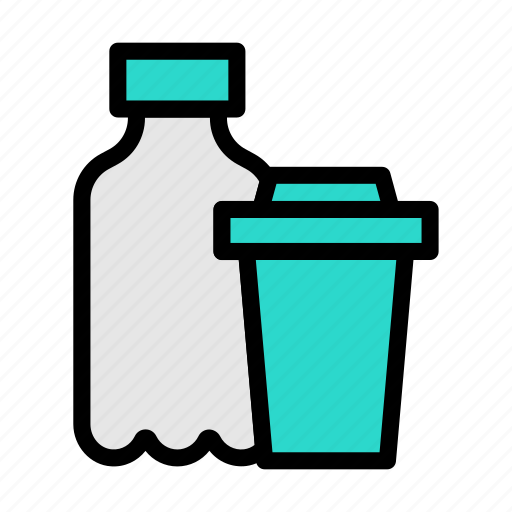 Plastic, bottle, pollution, garbage, paper icon - Download on Iconfinder