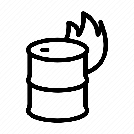 Barrel, burn, fire, drum, pollution icon - Download on Iconfinder