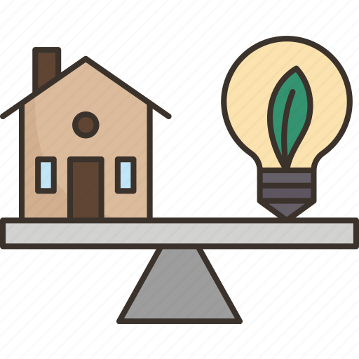 Energy, efficient, sustainable, household, power icon - Download on Iconfinder