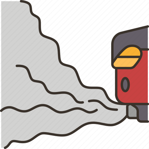 Exhaust, fumes, car, smoke, pollution icon - Download on Iconfinder