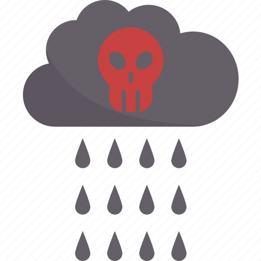 Rain, acid, toxic, contamination, pollution icon - Download on Iconfinder