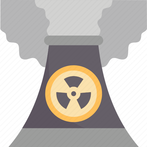 Nuclear, energy, power, plant, production icon - Download on Iconfinder