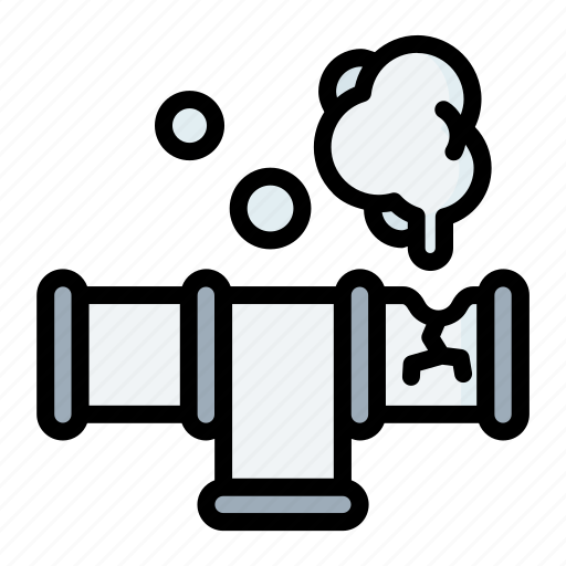 Air, contamination, gas, leak, leaking icon - Download on Iconfinder