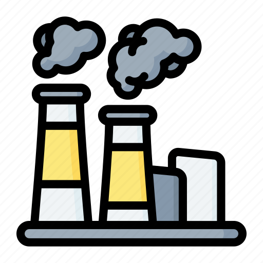 Air, emissions, factory, gas, greenhouse icon - Download on Iconfinder