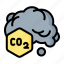 carbon, cloud, co2, dioxide, environment 