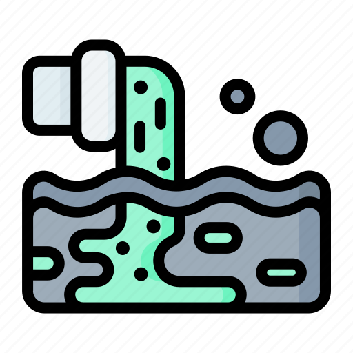 Oil, spill, pollution, leak, gasoline icon - Download on Iconfinder