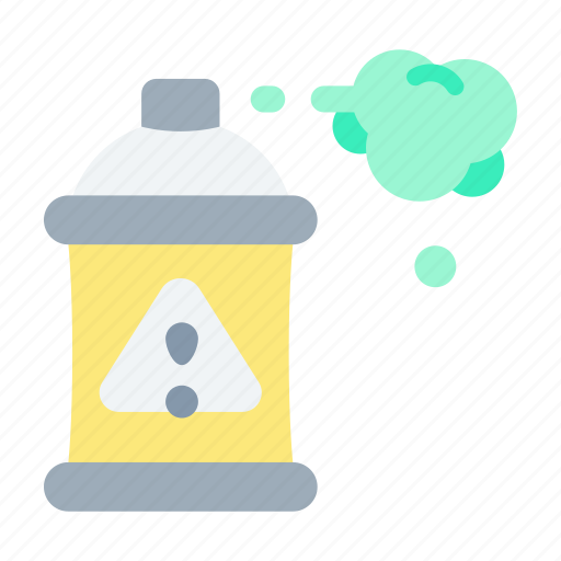 Aerosol, pollution, contamination, pesticide, toxic icon - Download on Iconfinder