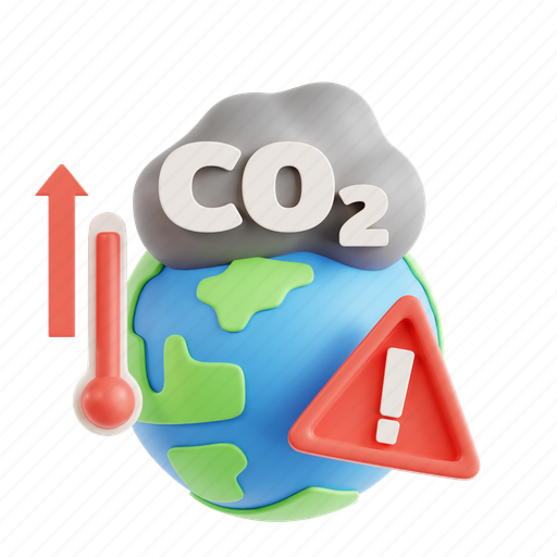 Global, warming, global warming, climate change, pollution control, climate action, 3d icon icon - Download on Iconfinder
